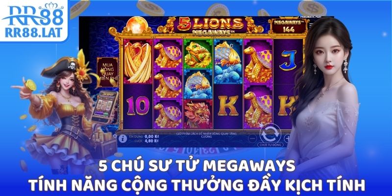 5 chú sư tử megaways ảnh đại diện