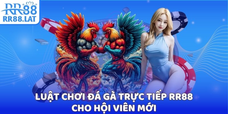 Luật chơi đá gà trực tiếp RR88 cho hội viên mới