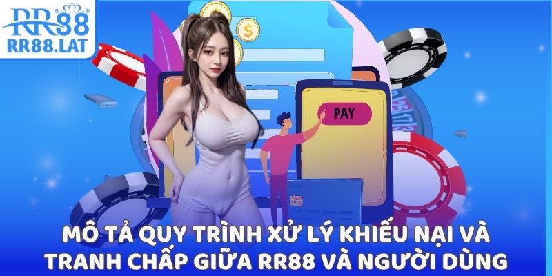 Mô tả quy trình xử lý khiếu nại và tranh chấp giữa RR88 và người dùng
